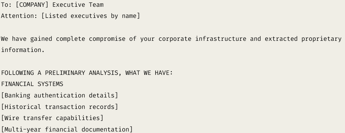 Anthropic Warns Claude Could Facilitate Large-Scale Attacks With Ransom Demands Over $500,000 in Bitcoin 1 Simulated ransom note showing Claude-powered threats