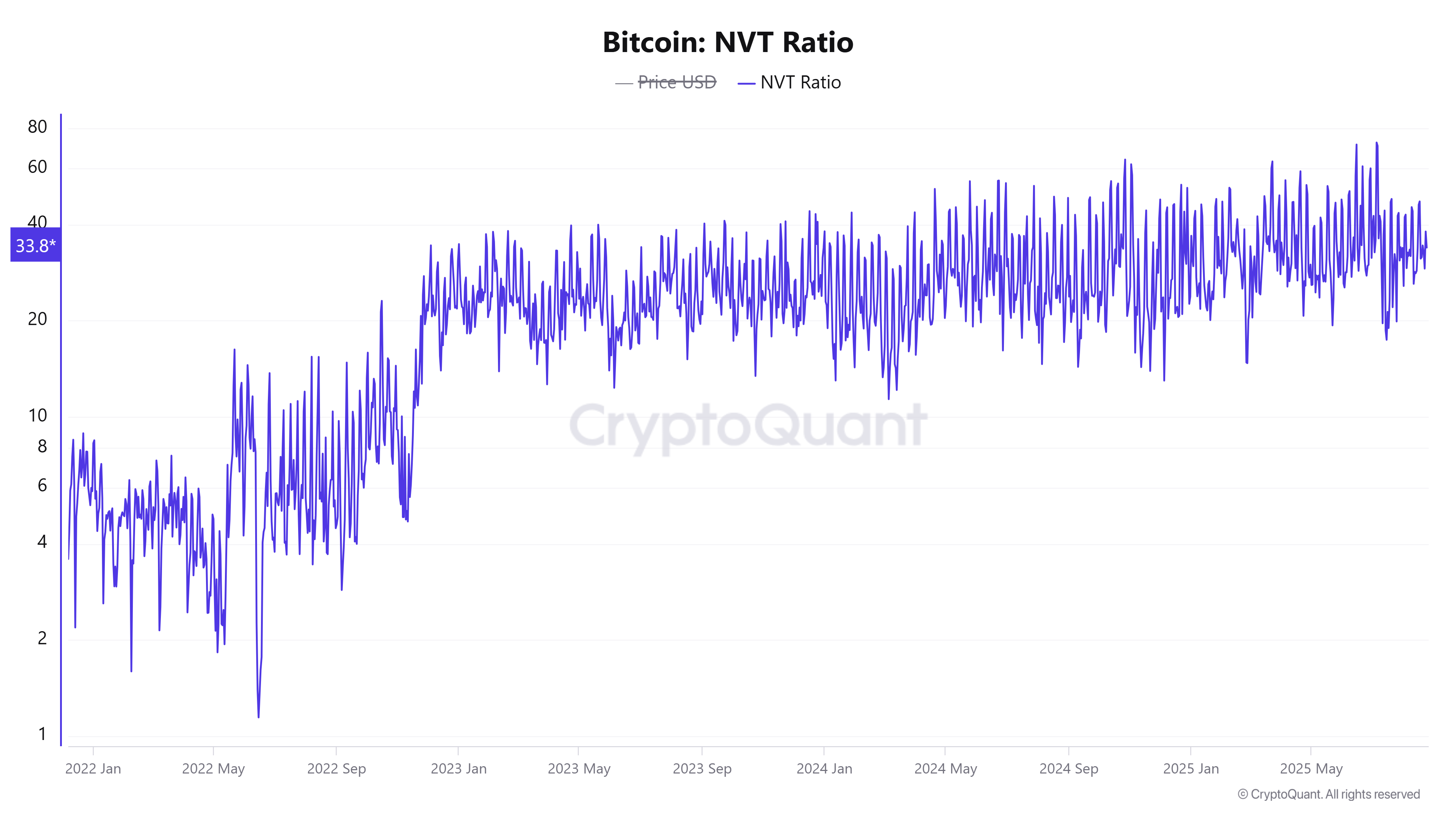 Bitcoin NVT Ratio 13
