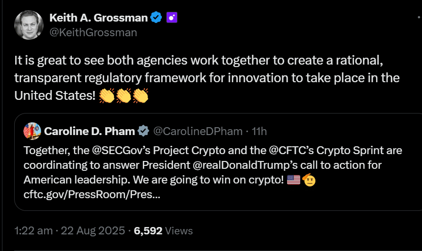 Crypto sprint