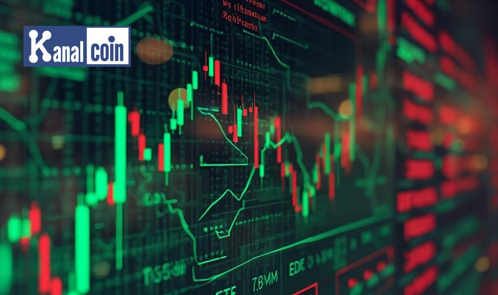Bitcoin trading screen display