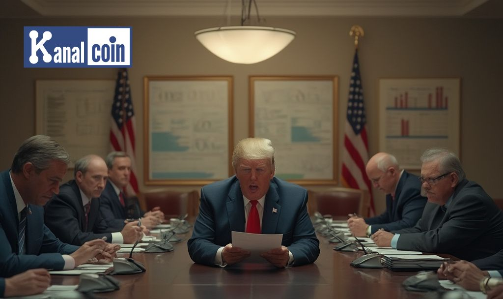 gergin toplantı odası trump görüşmesi