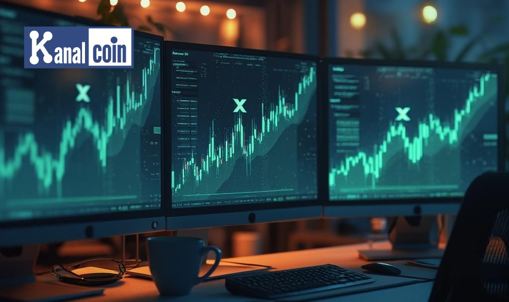 XRP stock chart showing upward trend