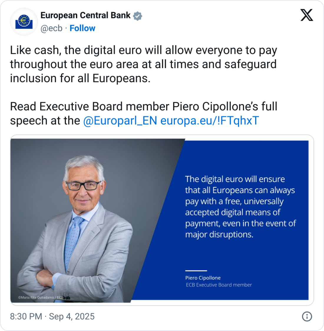 Digital Euro Could Serve as Crisis Backup, Faces Lawmaker Pushback Over Privacy and Risks to Banks 1 ECB presents digital euro proposal