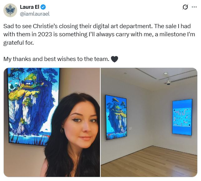 Christie’s May Close Digital Art Department, Shift NFT Sales Into Broader Art Category as Ether Strengthens 1 01992ce2 7626 77be 8b3d bca93b7d166d