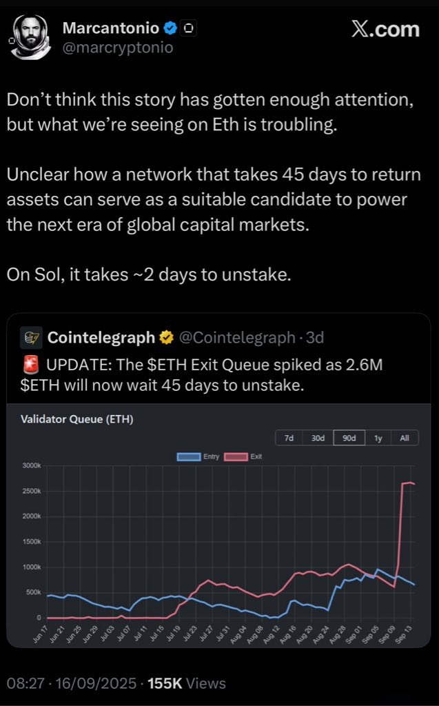 Galaxy Digital’in DeFi başkanının silinmiş gönderisi.