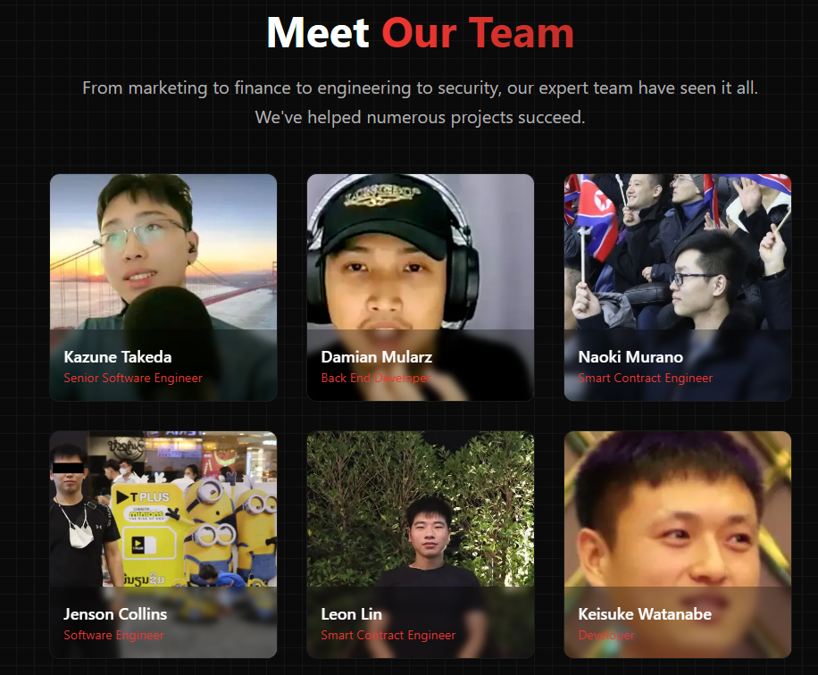 SEAL team repository screenshot of impersonators