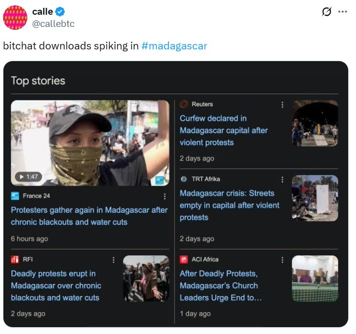 Bitchat screenshot