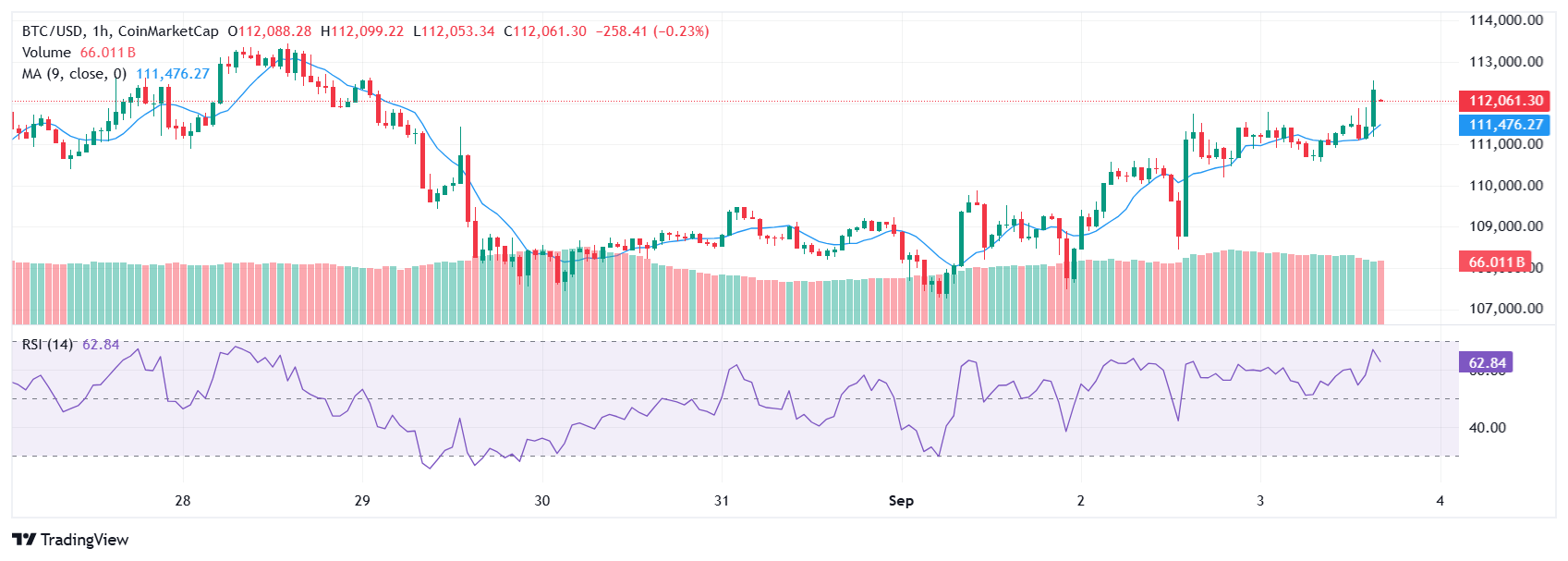 Bitcoin Could Extend Rally After Reclaiming $111K as RSI and Technicals Signal Room to Grow 1 Article image