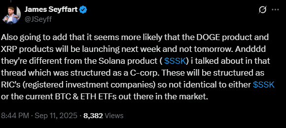 spot XRP ETF