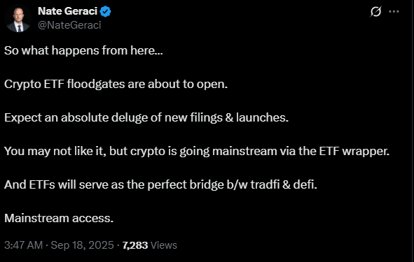 Crypto today
