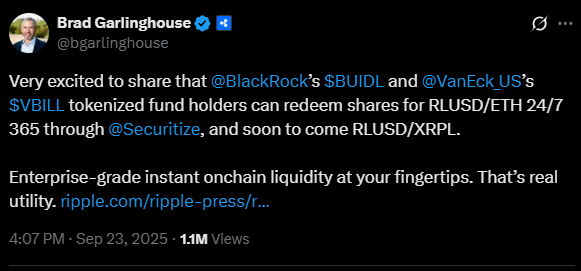 Ripple-BlackRock ortaklığı