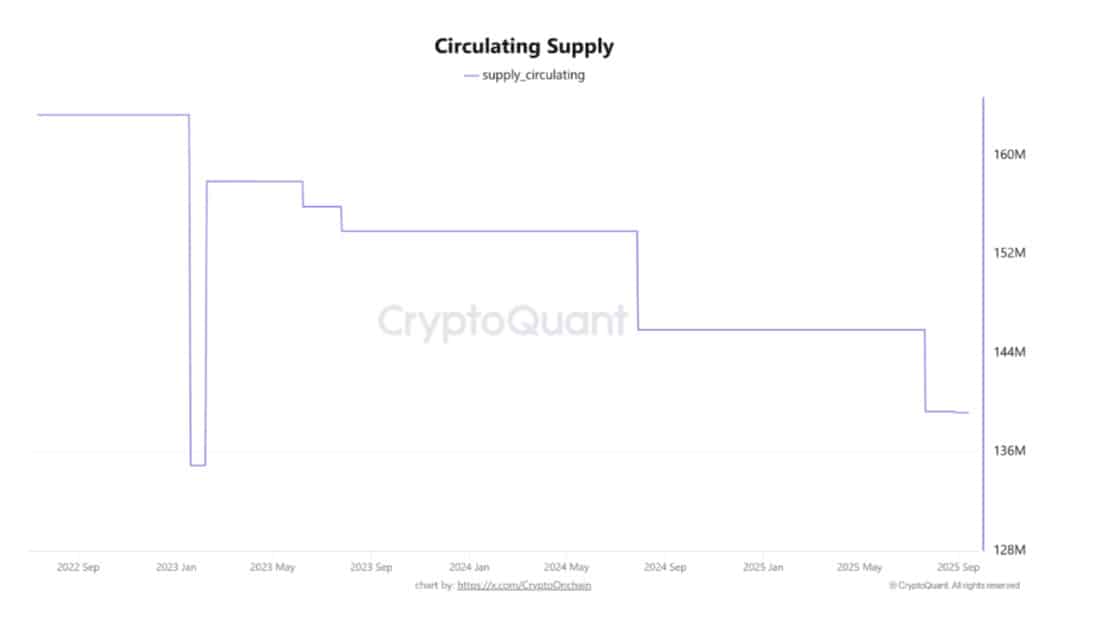 BNB supply