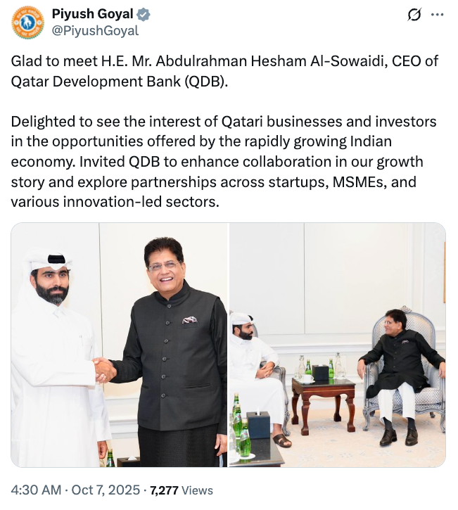 India Commerce Minister Piyush Goyal