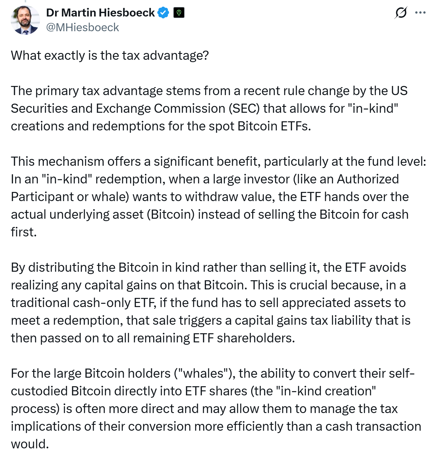 Wealthy Bitcoin Holders Shift Billions to ETFs Amid Tax Benefits and SEC Changes 1 019a0bef 5570 721f b5c6 16ec725b1ae4