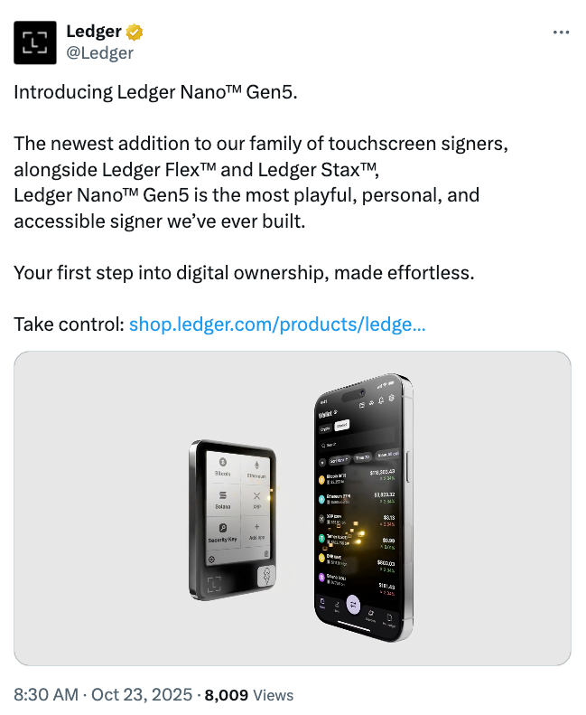 Ledger and Trezor Unveil Updated Hardware Wallets with Potential Security Enhancements for Bitcoin 1 019a1159 1d7b 70f3 a5d6 d9bd3d34f7ba