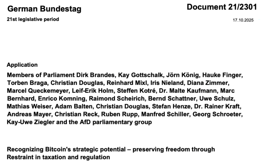 German Opposition Seeks Bitcoin Reforms to Counter MiCA Regulatory Barriers 1 019a3018 d401 76c4 b479 f90f88dbb919