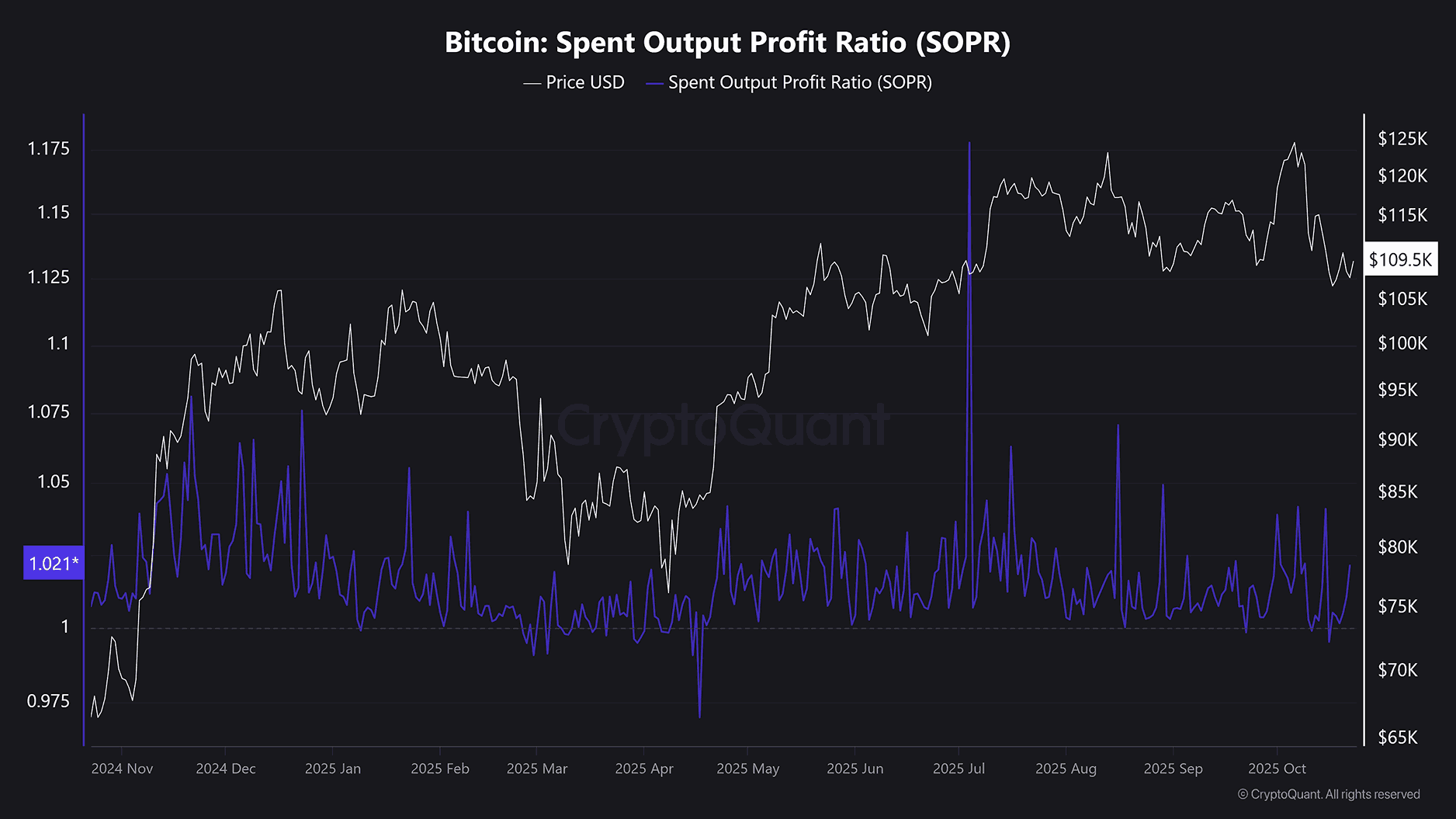 Bitcoin's Negative STH-NUPL May Signal Short-Term Distress and Long-Term Bullish Potential 2 Bitcoin Spent Output Ratio(SOPR)