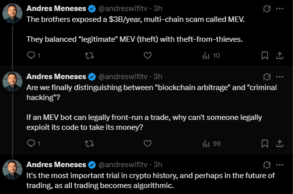 Peraire Kardeşlerin Ethereum Davası: İddia Edilen 25M$ MEV Soygunu, Arbitraj Botlarının Yasallığını Netleştirebilir Kripto soygunu
