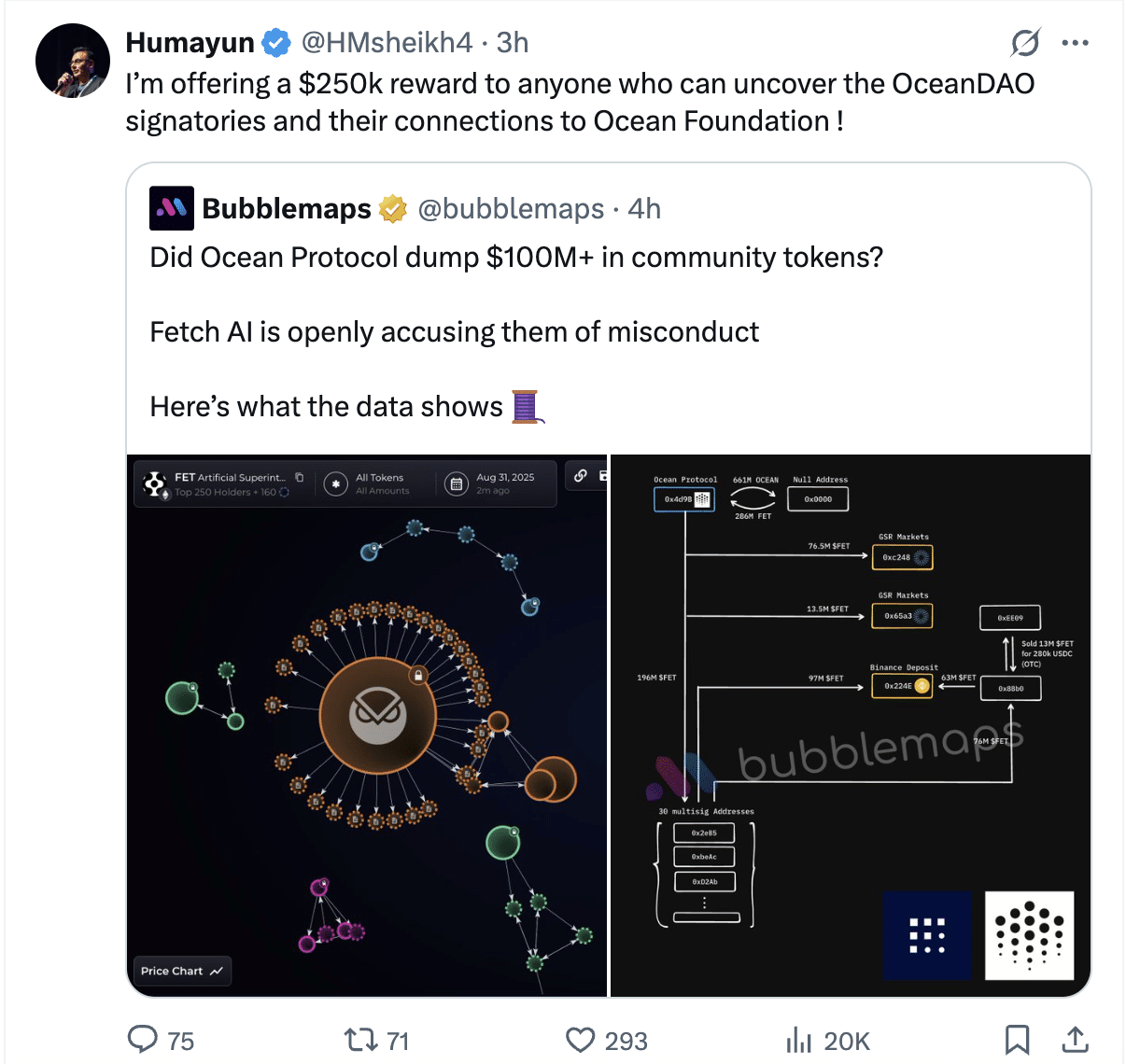 Aliansi ASI Hadapi Krisis Usai Konversi $FET Ocean Protocol Tersandung Isu