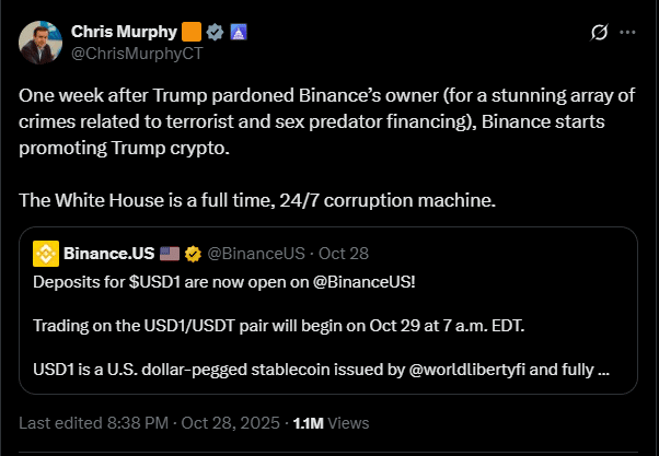 Trump's Pardon of Binance Founder CZ Raises Questions on BNB Ties and Regulatory Influence 1 Trump Binance